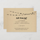 Funny Sushi Einladungskarte Beilage — Kraft Einladung (Vorne/Hinten)