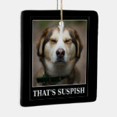 Funny Suspish Dog Meme   Keramikornament (Rechts)