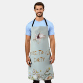 Funny Süße Tier Bunny Garden ihr Schürze (Getragen)