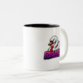 Funny Swan Regards Office Sarcasm Coffee Mug Zweifarbige Tasse (VorderseiteRechts)