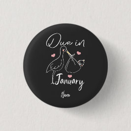 Funny Swan soll im Januar ein Niedliches neues Bab Button