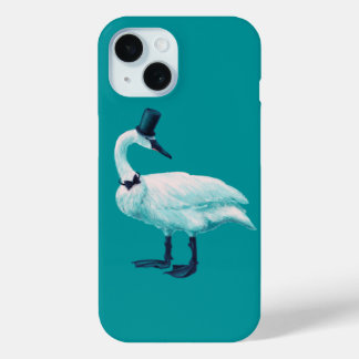 Funny Swan Vogelbeobachtung Case-Mate iPhone Hülle