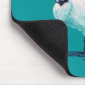 Funny Swan Vogelbeobachtung Mousepad (Ecke)