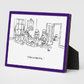 Funny Swat Team Business Plaque Fotoplatte (Seite)