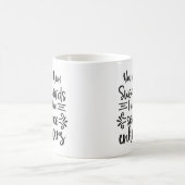 Funny Swear Words Coffee Tasse (Mittel)
