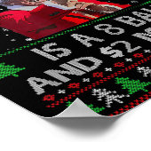 Funny Sweater I Want For Christmas 8 Ball And 2 Mi Poster (Ecke)