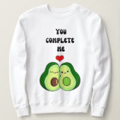 funny sweatshirt gift for Valentine's Day (Design vorne)