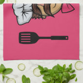 Funny Swedish Koch Geschirrtuch (Gefaltet)