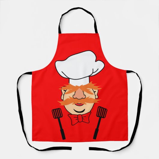 Funny Swedish Koch Schürze (Vorderseite)