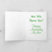 Funny & Sweet Jubiläumskarte Karte (Innenseite)