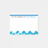 Funny SWIM COACH Personalisierte Post-it Notes Klebezettel (Vorderseite)