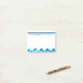 Funny SWIM COACH Personalisierte Post-it Notes Post-it Klebezettel (Auf Schreibtisch)