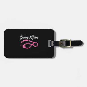 Funny Swim Mama Geschenk Niedlichen Schwimmer Girl Gepäckanhänger