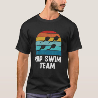 Funny Swim Team Vintager Vasektometag T-Shirt