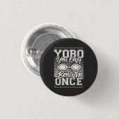 Funny Swimming Button (Vorne & Hinten)