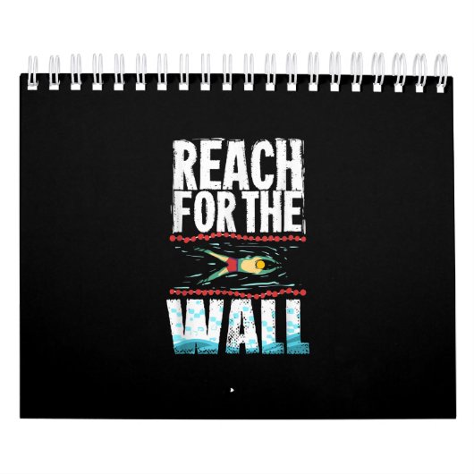 Funny Swimming Geschenk Ein Schwimmer Kalender (Titelbild)