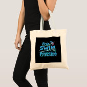 Funny Swimming Geschenkdesign Tragetasche (Vorderseite (Produkt))