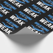 Funny Swimming Spaß Schwimmer Geschenkpapier (Ecke)