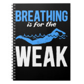 Funny Swimming Spaß Schwimmer Notizblock (Vorderseite)