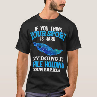 Funny Swimming Sport Schwimmer Übung T-Shirt