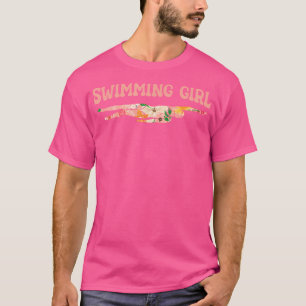 Funny Swimming Sportpool Sea Schwimmbad Schwimmer  T-Shirt