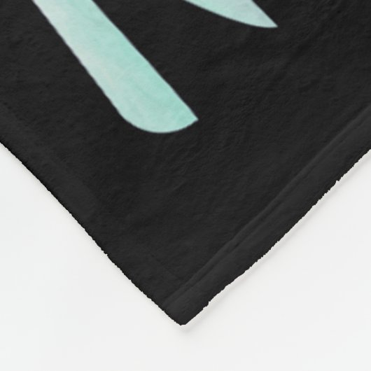 Funny Swimming Workout Meerjungfrau Ich kann nicht Fleecedecke (Ecke)