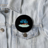Funny Swimming Zitat Schwimmer Geschenk Button (Beispiel)