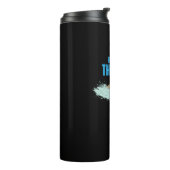Funny Swimming Zitat Schwimmer Geschenk Thermosbecher (Nach links gedreht)