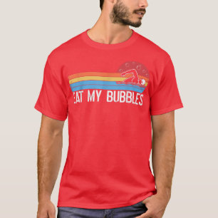Funny Swimmingpool Essen meine Bubbles Schwimmen R T-Shirt