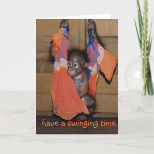 Funny Swingday Karte