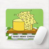 Funny Swiss Army Chei Cartoon Mouse Pad Mousepad (Mit Mouse)