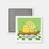 Funny Swiss Cartoon Art Army Knife Spaß Magnet (Vorderseite/Rückseite)