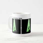 Funny Sword in Stone Stickman Tasse - 124 (Vorderseite Links)