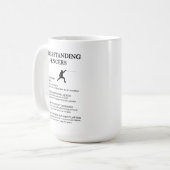 Funny Swordplay Spaß für Fencing Fans Kaffeetasse (Vorderseite Links)