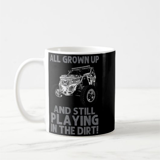 Funny Sxs Design For Men Women Offroading Utv Side Kaffeetasse (Links)