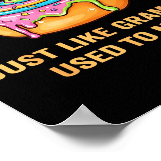 Funny Synonym Rolls Joke Cinnamon Rolls Grammar Pu Poster (Ecke)