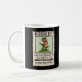 Funny T-Rex Dino Pet Dinosaur Joke Kaffeetasse (Links)