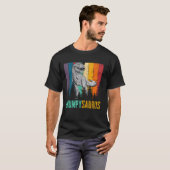 Funny T Rex Dinosaur Grumpy Saurus Familienväter T-Shirt (Vorne ganz)