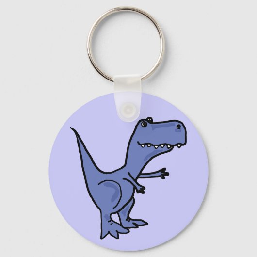 Funny T-Rex Dinosaur Schlüsselanhänger (Vorderseite)