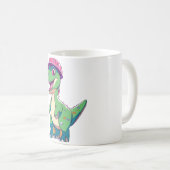 Funny T-Rex Dinosaur Tasse (VorderseiteRechts)