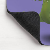 Funny t rex Dinosaurier Cartoon Illustration Mousepad (Ecke)