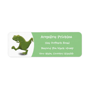 Funny T rex dinosaurier Cartoon Spaß