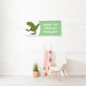 Funny T rex dinosaurier Cartoon Spaß Banner (Insitu)