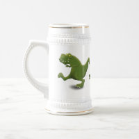 Funny T rex dinosaurier Cartoon Spaß