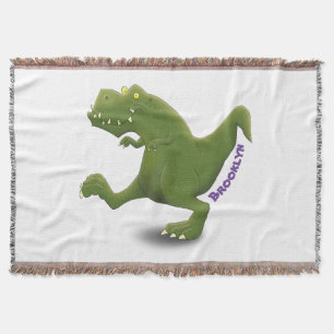 Funny T rex dinosaurier Cartoon Spaß Decke