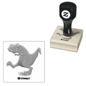 Funny T rex dinosaurier Cartoon Spaß Gummistempel (Stempel)