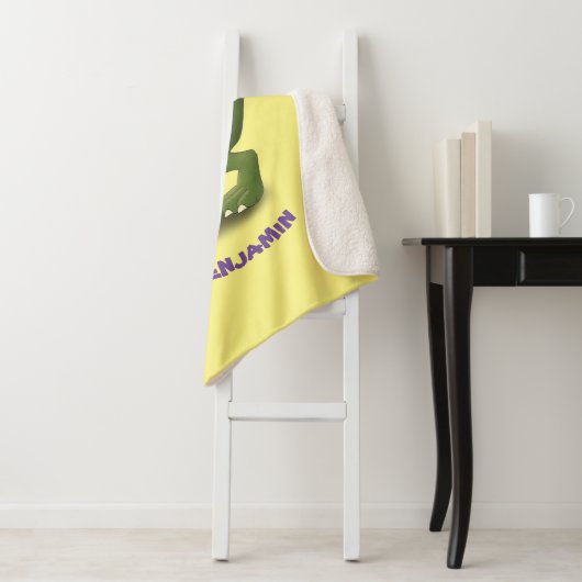 Funny T rex dinosaurier Cartoon Spaß Sherpadecke (Beispiel)