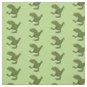 Funny T rex dinosaurier Cartoon Spaß Stoff (Muster)