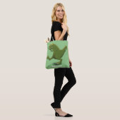 Funny T rex dinosaurier Cartoon Spaß Tasche (Am Model)
