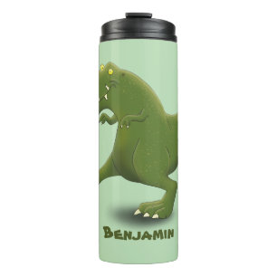 Funny T rex dinosaurier Cartoon Spaß Thermosbecher